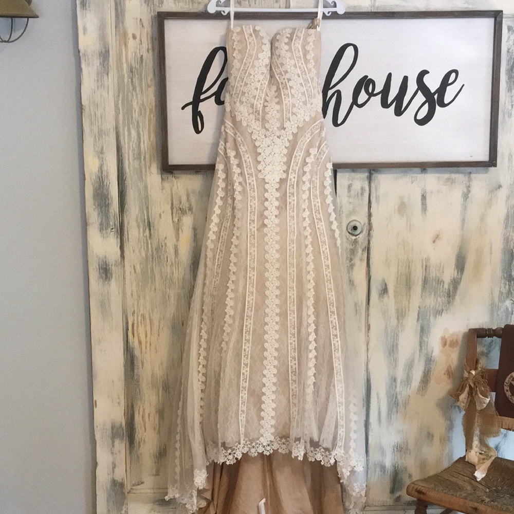 Wedding dress NEVER WORN or ALTERED